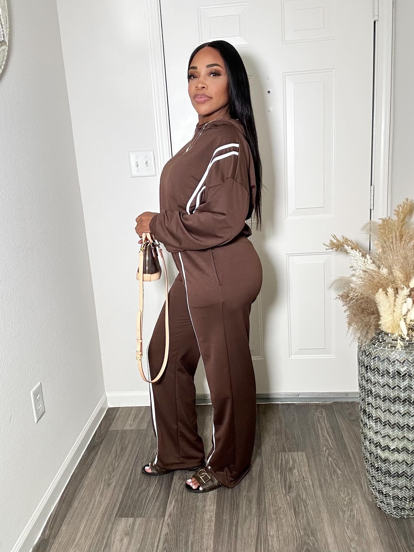 White Lines 2-pc Sweatsuit