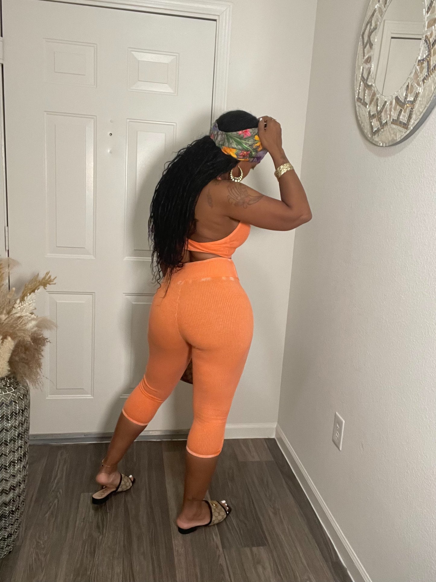 Mineral wash Capri Short Set
