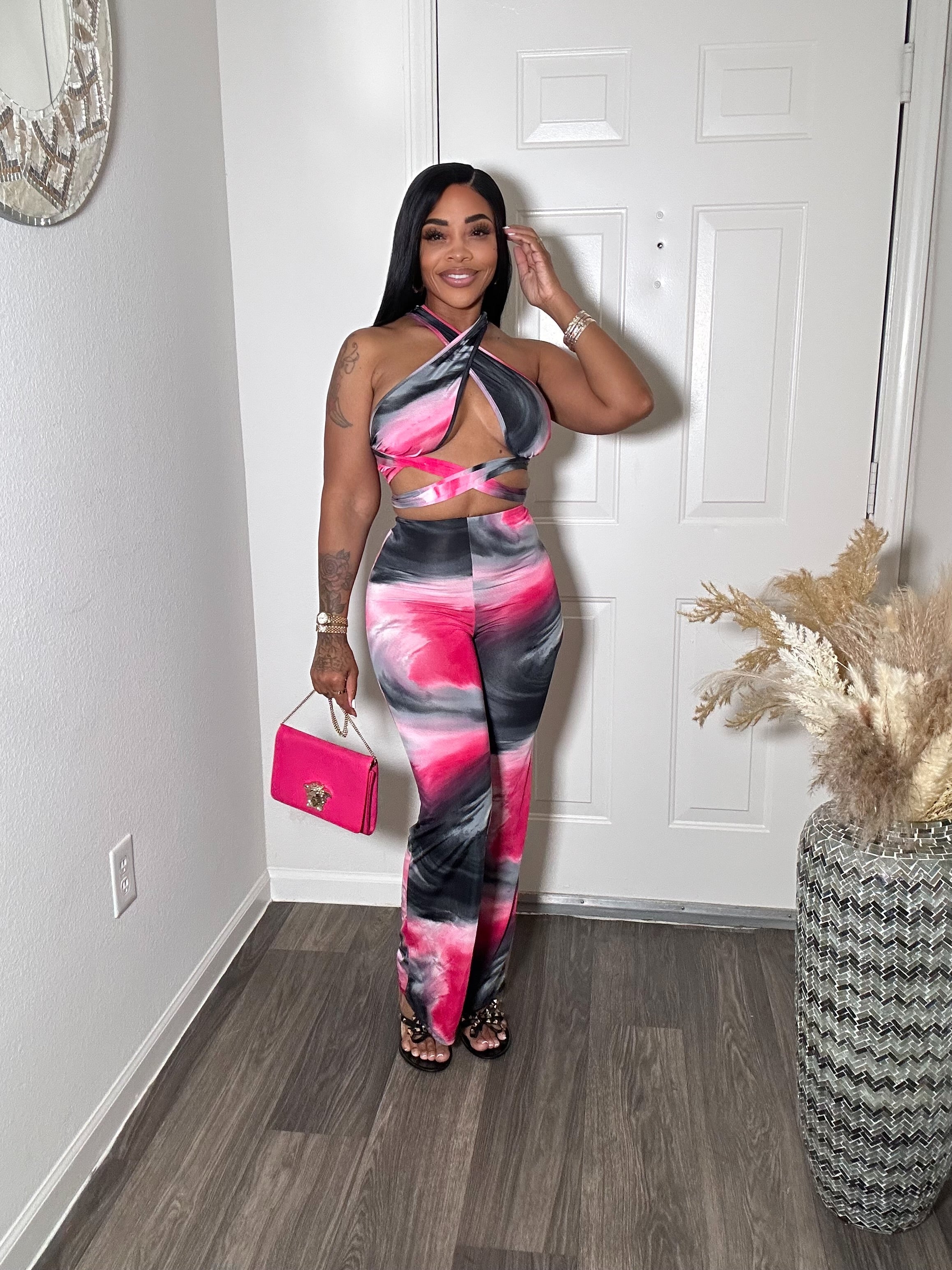 Colorful Printed Palazzo Pants