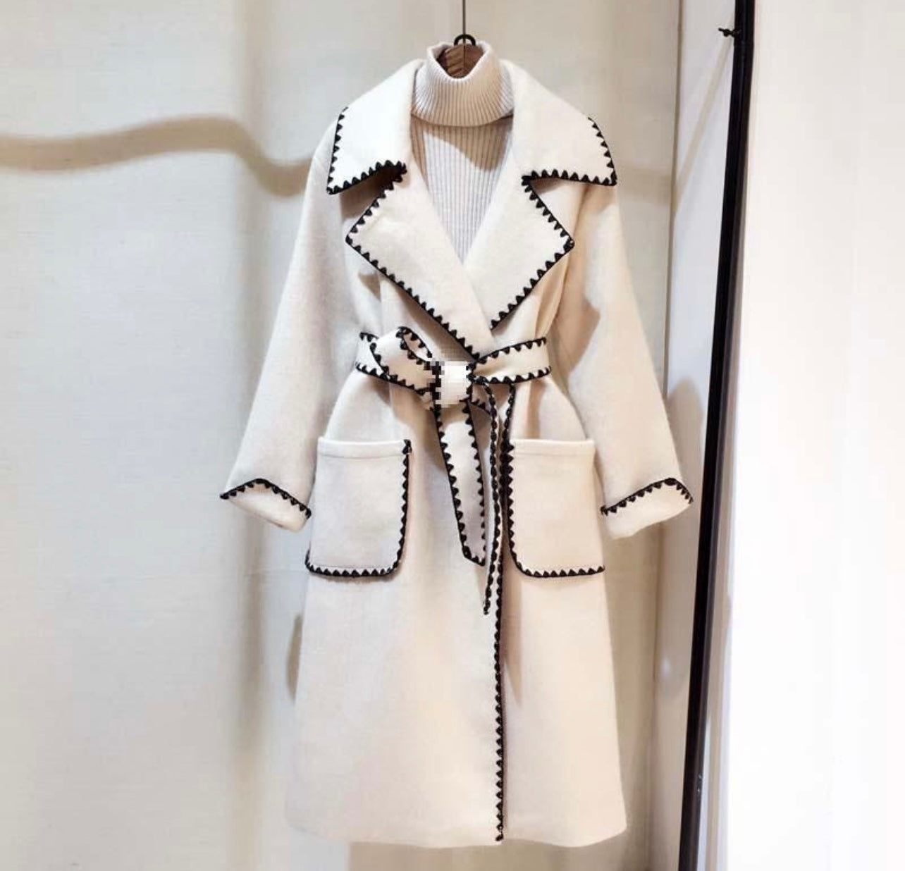 Off White Trench Coat