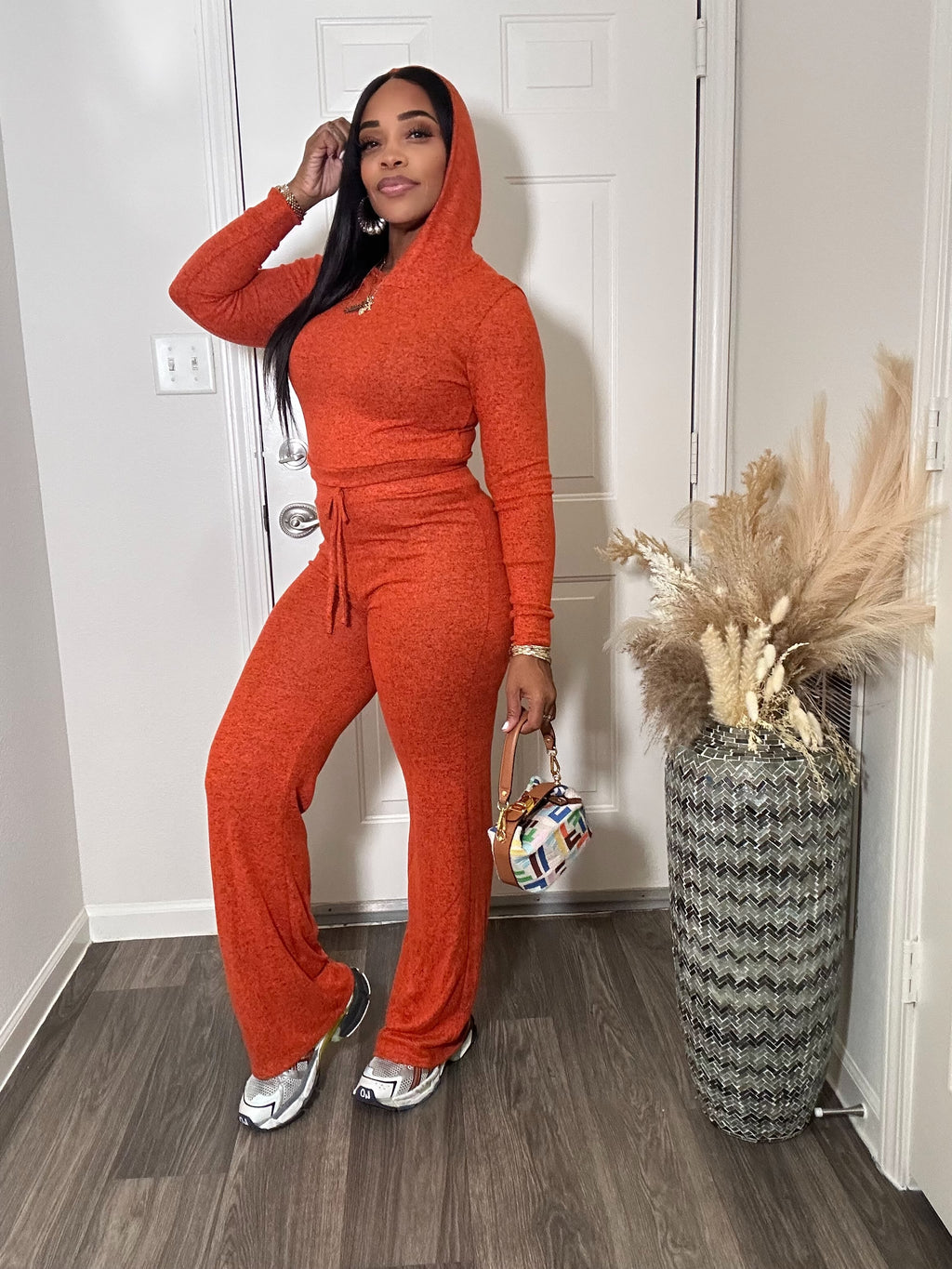 Cozy 2-pc Hooded Pants sets