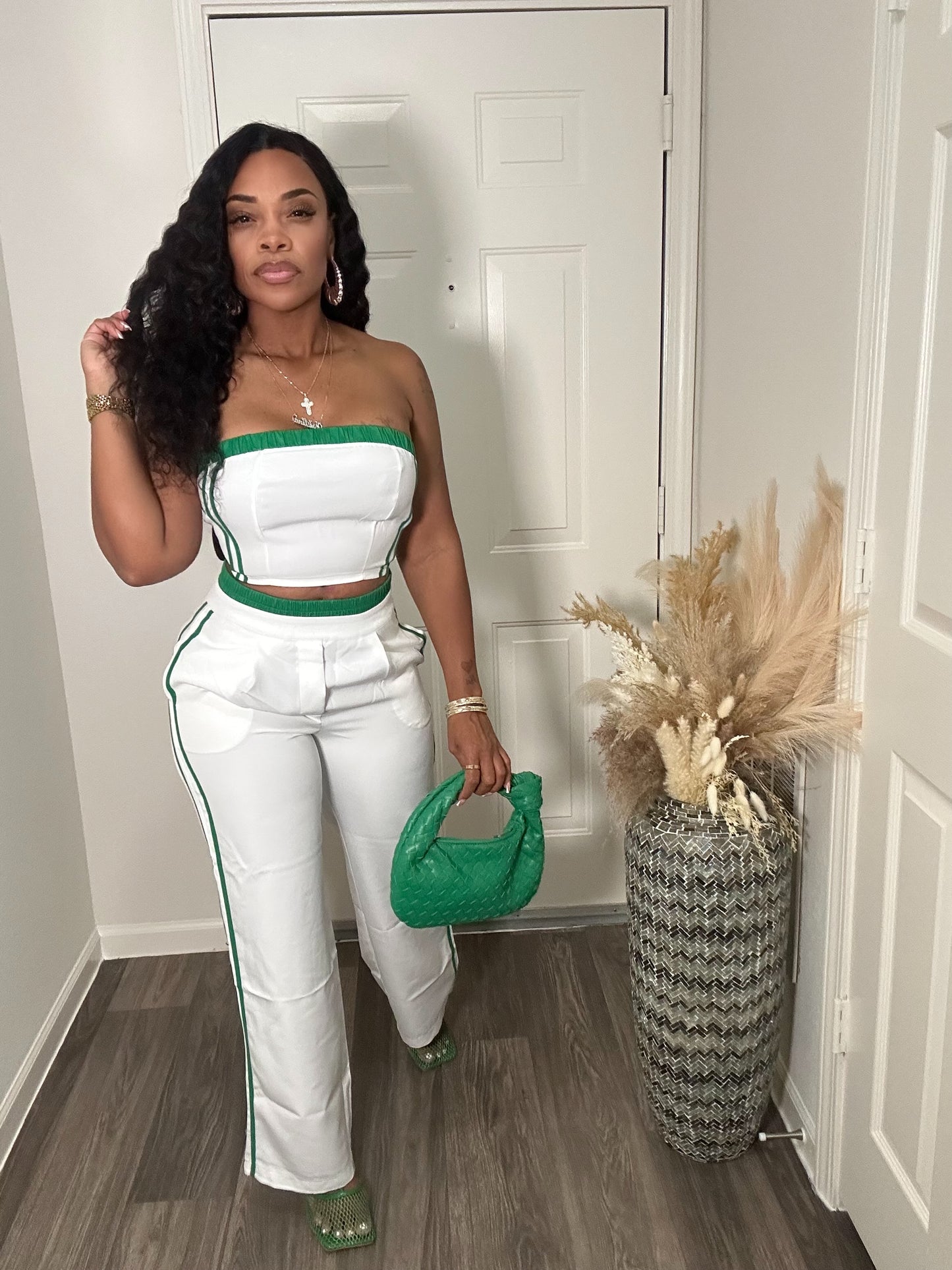 Athletic Pants & Tube Top