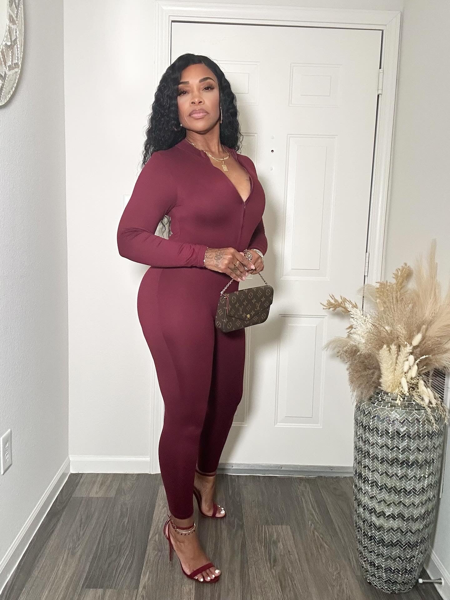 Zip Up Jumpsuit