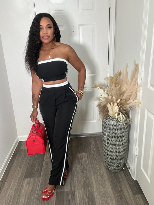 Athletic Pants & Tube Top