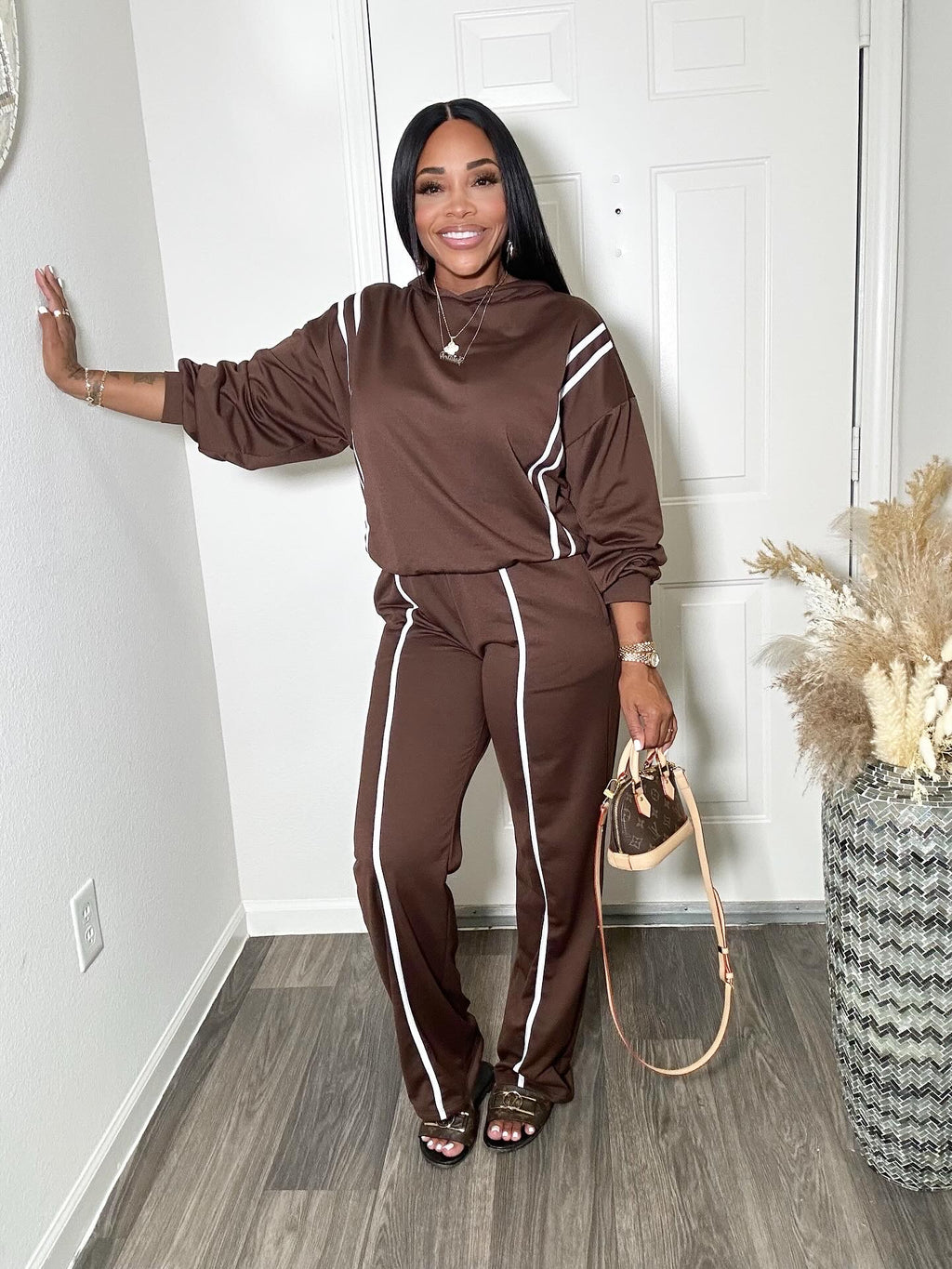 White Lines 2-pc Sweatsuit