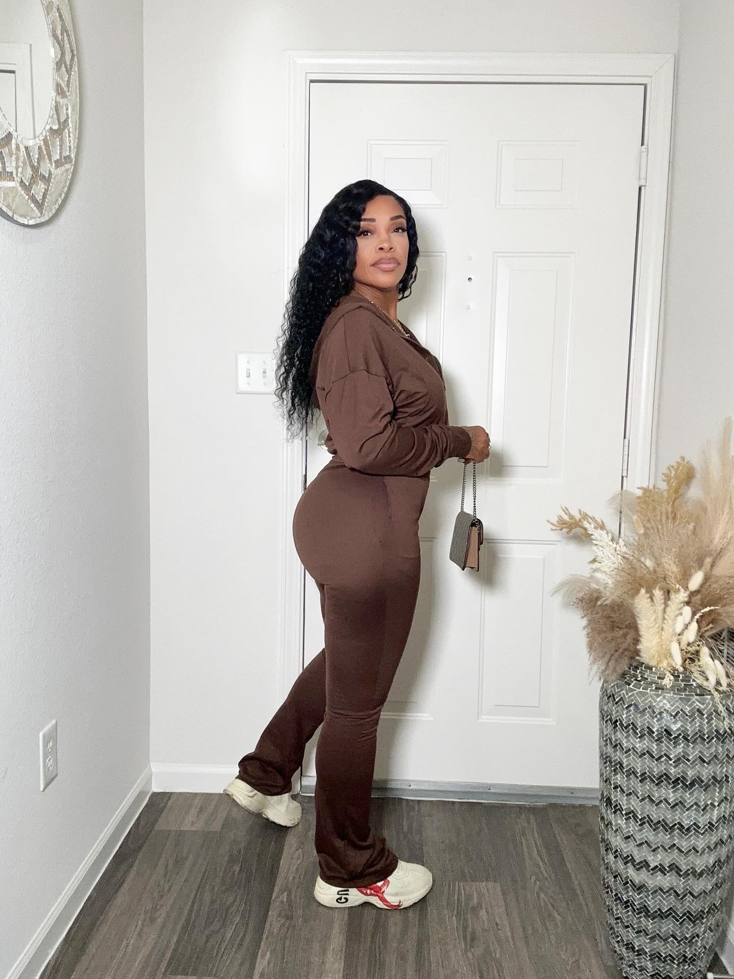 Zip up Hoodie & Sweatpants Set