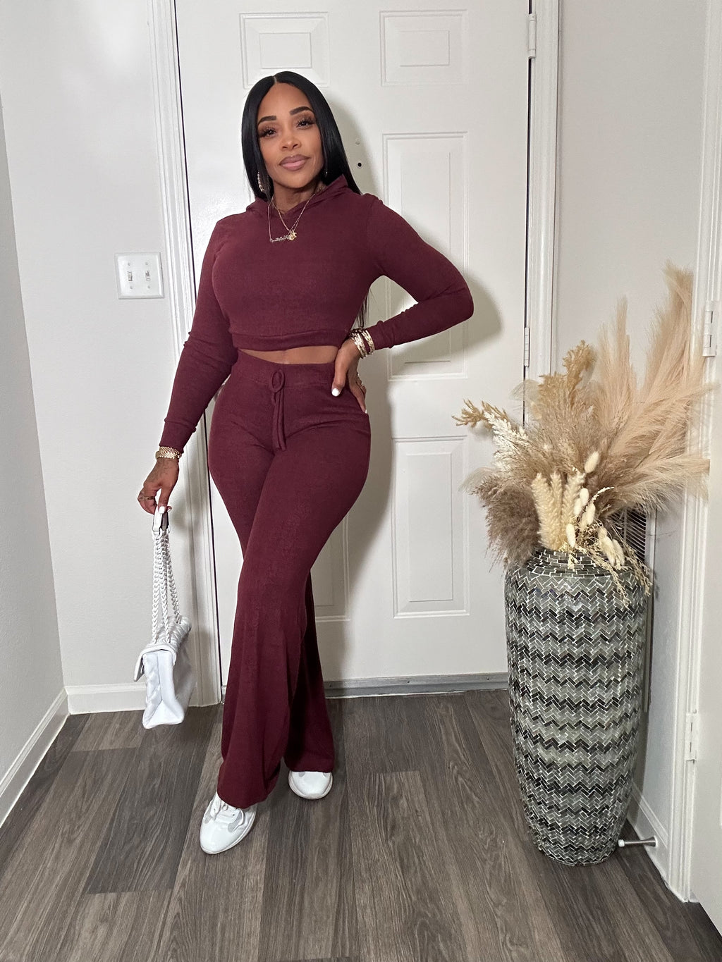 Cozy 2-pc Hooded Pants sets