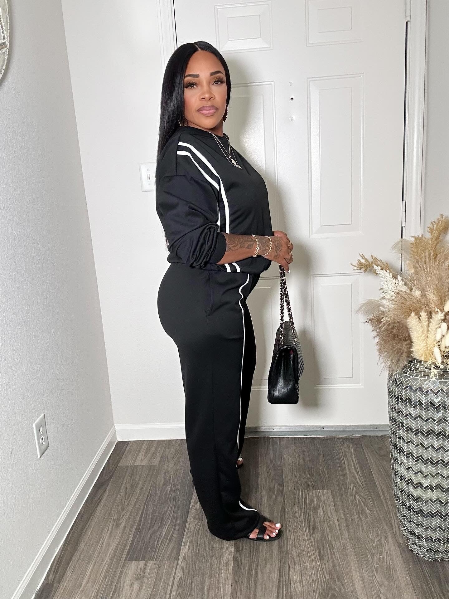 White Lines 2-pc Sweatsuit